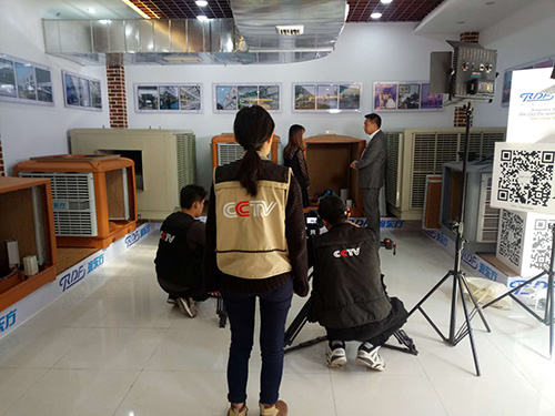 CCTV瑞泰風(fēng)潤(rùn)東方展廳客戶(hù)來(lái)訪(fǎng)